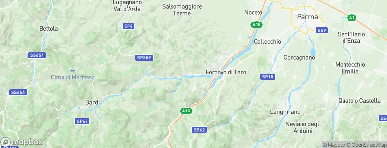 Varano de' Melegari, Italy Map