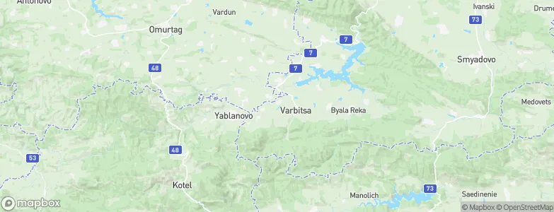 Varbitsa, Bulgaria Map