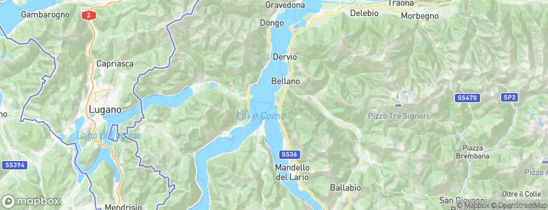 Varenna, Italy Map