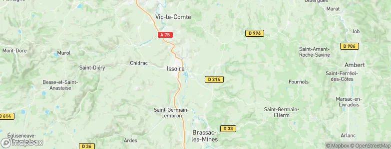Varennes-sur-Usson, France Map