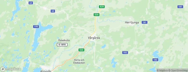 Vårgårda, Sweden Map