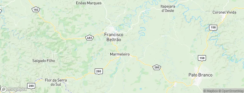 Vargem Bonita, Brazil Map