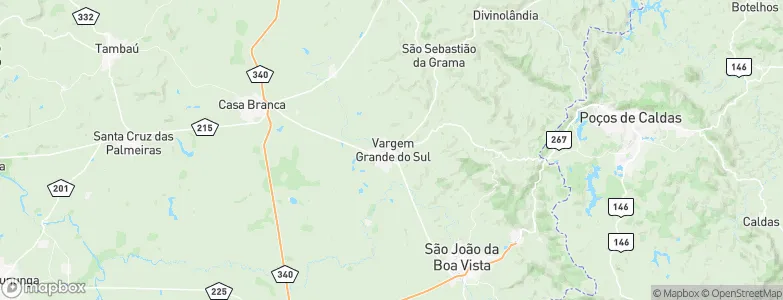 Vargem Grande do Sul, Brazil Map