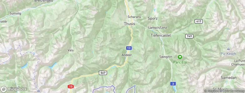 Vargistagn, Switzerland Map