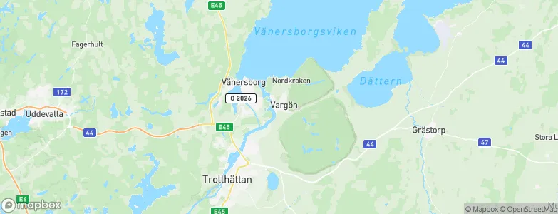 Vargön, Sweden Map