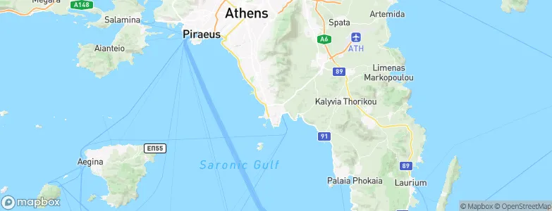 Vari-Voula-Vouliagmeni, Greece Map