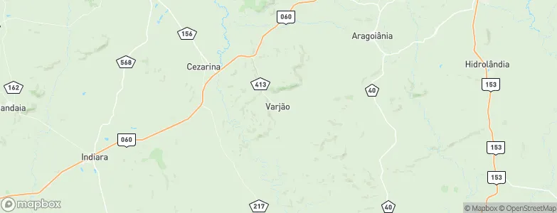 Varjão, Brazil Map