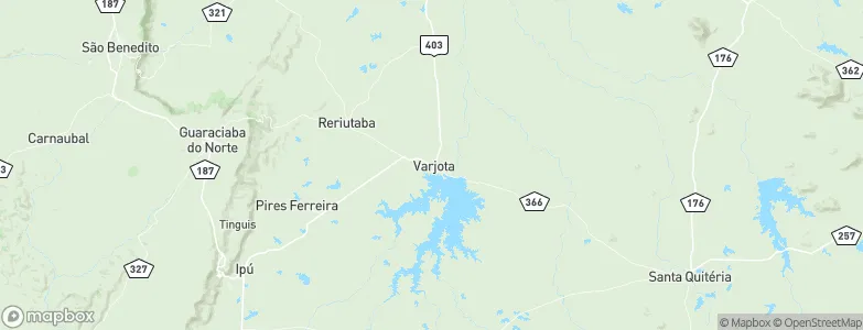 Varjota, Brazil Map