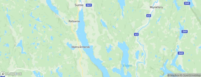 Värmland County, Sweden Map