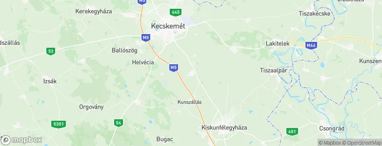 Városföld, Hungary Map
