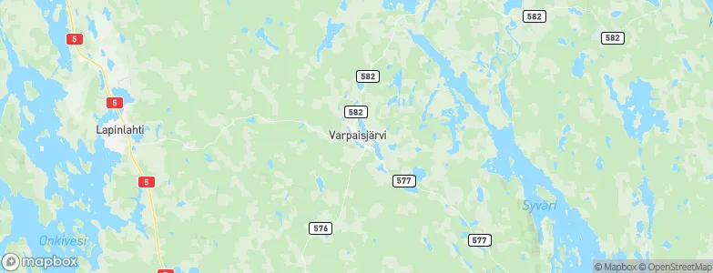 Varpaisjärvi, Finland Map