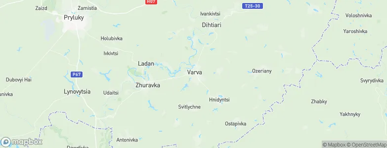 Varva, Ukraine Map