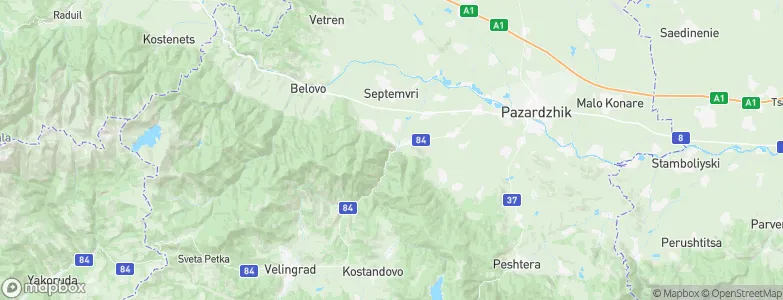 Varvara, Bulgaria Map