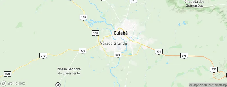 Várzea Grande, Brazil Map