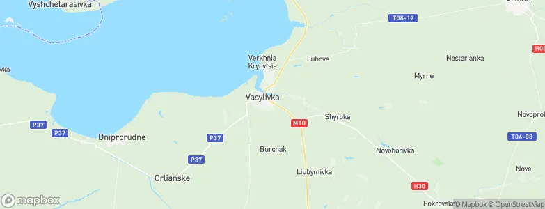 Vasil’yevka, Ukraine Map