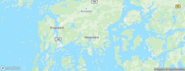 Västanfjärd, Finland Map