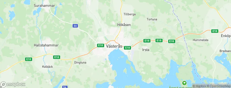 Västerås, Sweden Map