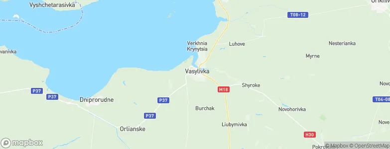 Vasylivka, Ukraine Map