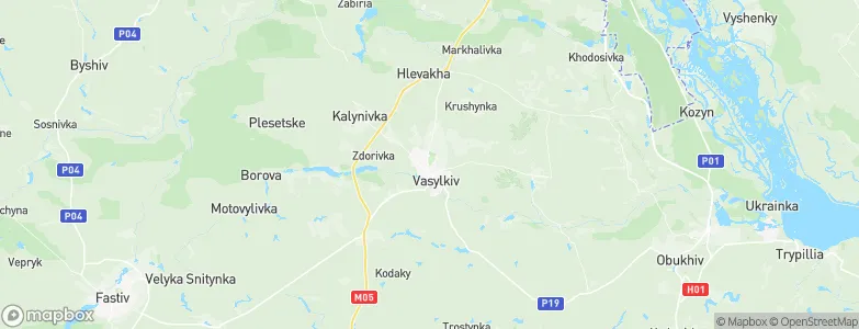 Vasylkiv, Ukraine Map