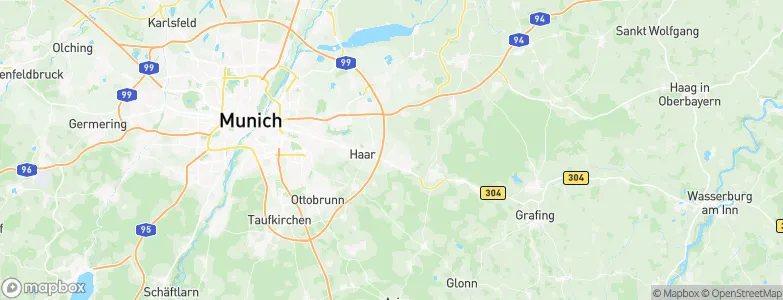 Vaterstetten, Germany Map