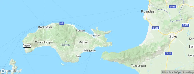 Vathy, Greece Map