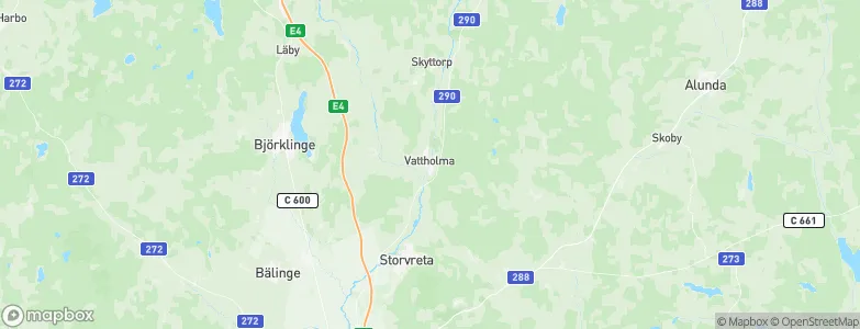 Vattholma, Sweden Map