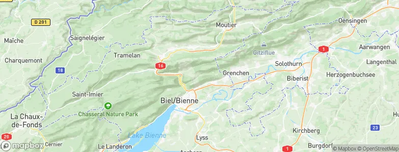 Vauffelin, Switzerland Map