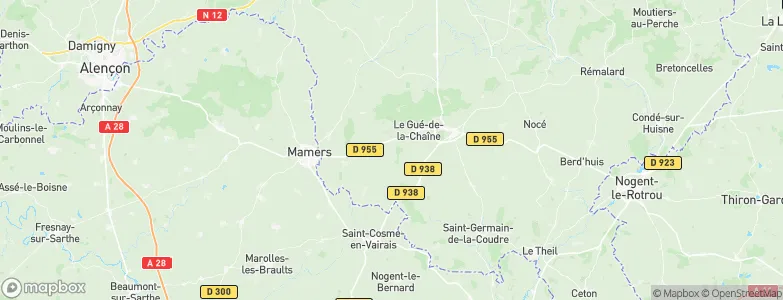 Vaunoise, France Map