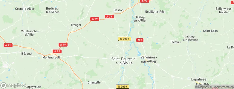 Vaux, France Map