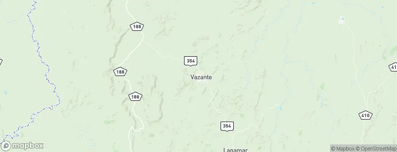 Vazante, Brazil Map