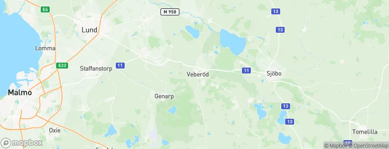 Veberöd, Sweden Map