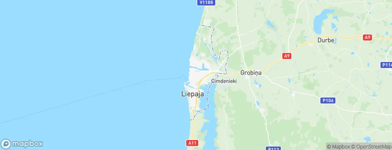 Vec-Liepāja, Latvia Map