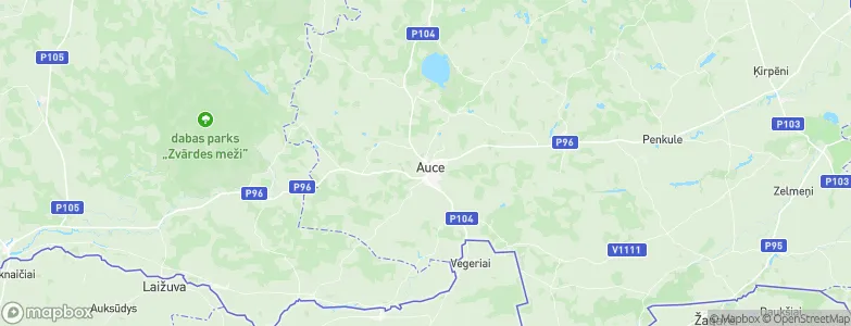 Vecauce, Latvia Map