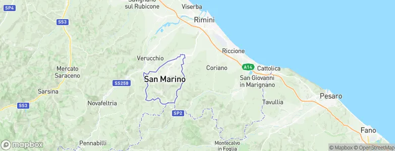 Vecciano, Italy Map