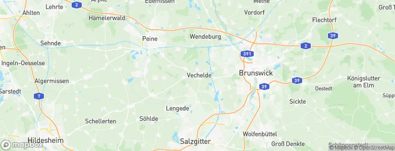Vechelde, Germany Map