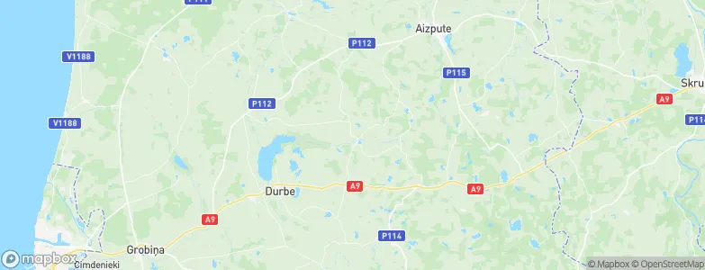 Vecpils, Latvia Map