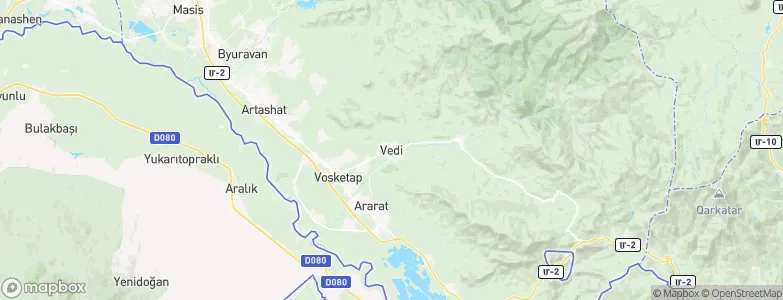 Vedi, Armenia Map