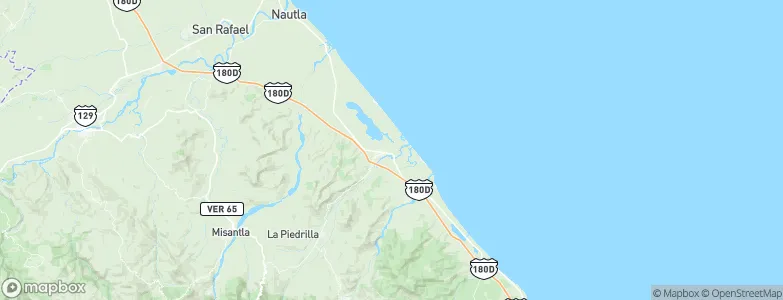 Vega de Alatorre, Mexico Map