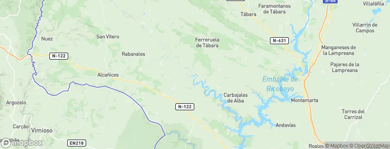 Vegalatrave, Spain Map