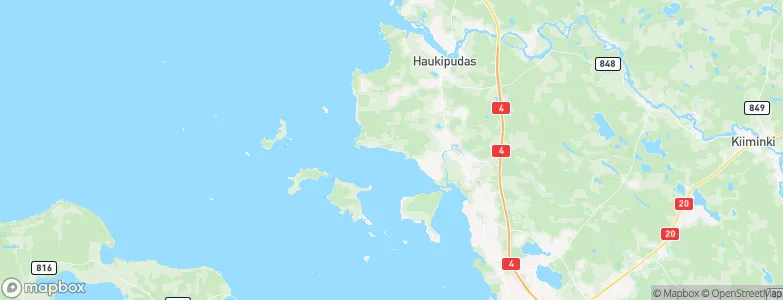 Vehkaperä, Finland Map