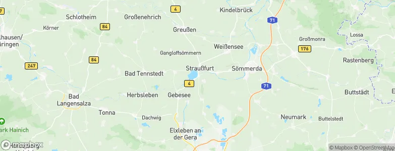 Vehra, Germany Map