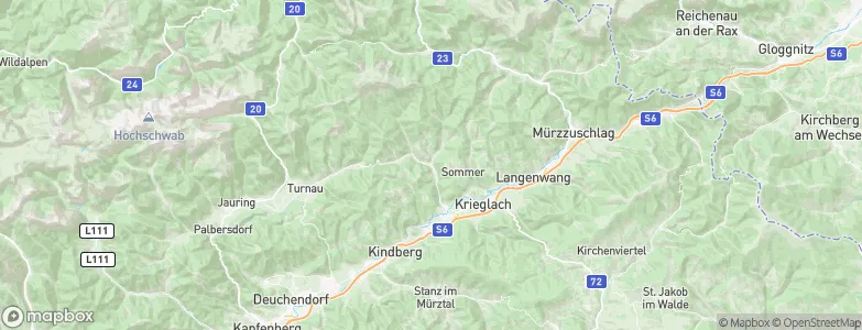 Veitsch, Austria Map
