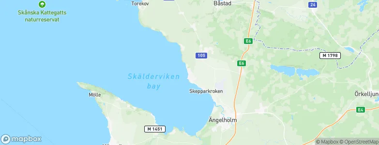 Vejbystrand, Sweden Map