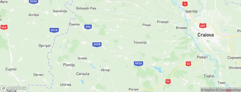 Vela, Romania Map