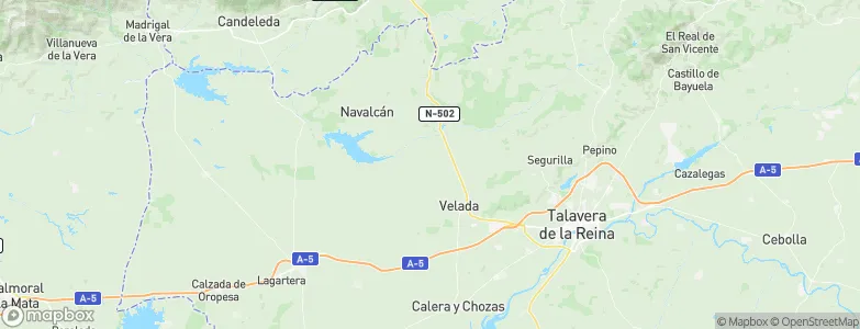 Velada, Spain Map