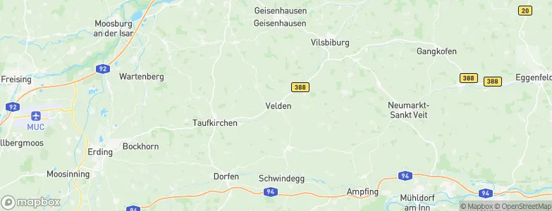 Velden, Germany Map
