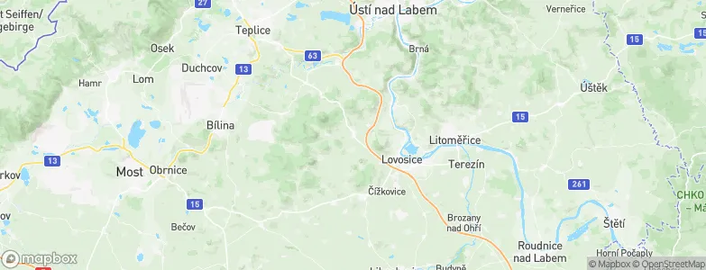 Velemín, Czechia Map