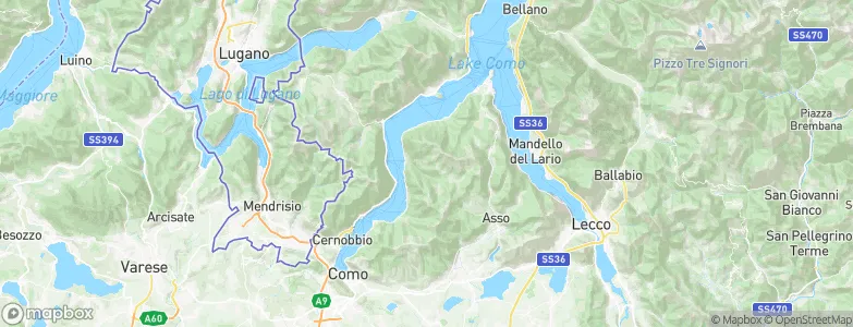 Veleso, Italy Map