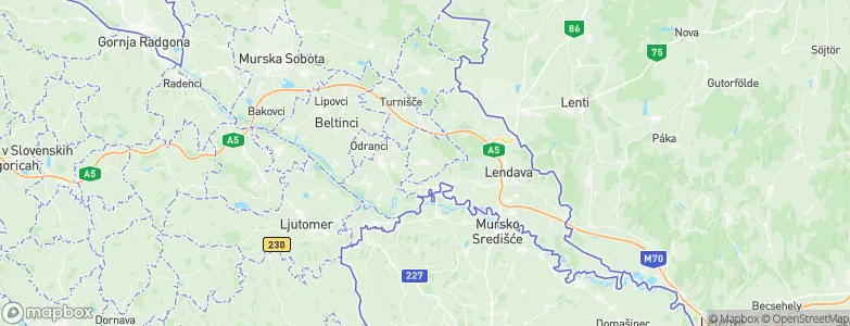 Velika Polana, Slovenia Map