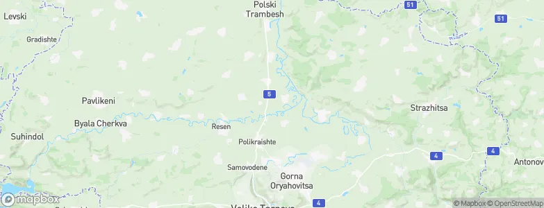 Veliko Tarnovo, Bulgaria Map